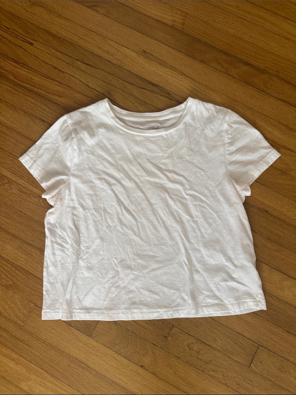 Target Classic Loose Fitting White Short Tee